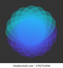 gradient background vector design abstract