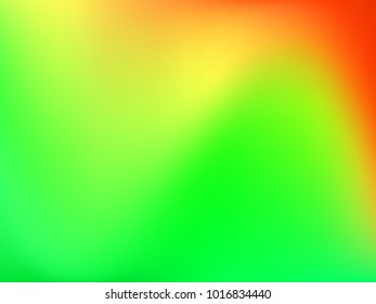 Gradient background. Vector illustration. Abstract creative concept  multicolored blurred backdrop. Smooth blend banner template. For Web and Mobile Applications, social media, modern decoration