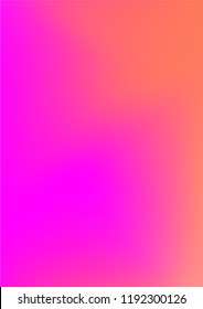 Gradient Background. Vector Screen Design for Mobile Application. Bright Gradient Texture for Wallpaper, Brochure, Placard. A4 Vector Background.