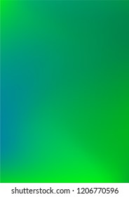 Gradient Background. Vector Screen Design for Mobile Application. Bright Gradient Texture for Wallpaper, Banner, Placard. A4 Vector Background.