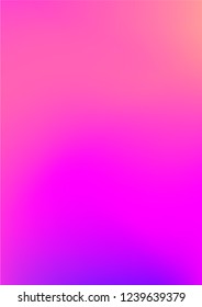 Gradient Background. Vector Screen Design for Mobile Application. Bright Gradient Texture for Card, Cover, Banner. A4 Vector Background.