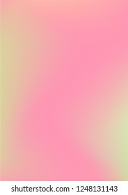 Gradient Background. Vector Screen Design for Mobile Application. Bright Gradient Texture for Wallpaper, Banner, Placard. A4 Vector Background.