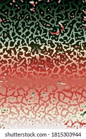 Gradient background vector template with fluid  shapes. Abstract illustration