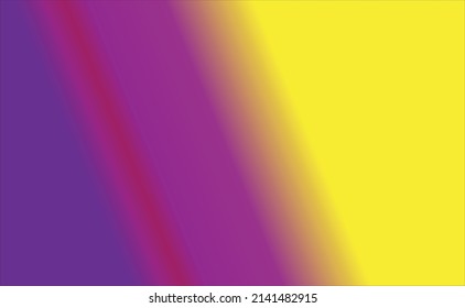 Gradient background  vector with three colors purple, red, yellow. smooth gradation. suitable for backgrounds, web design, banners, illustrations and others