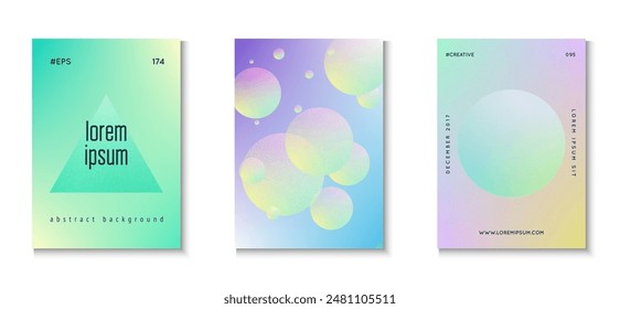 Gradient Background. Vibrant Elements. Astronaut Trend Template. Blue Texture Minimal Set. Grain 3d Shape. Triangle Poster. Hologram Banner. Violet Gradient Background
