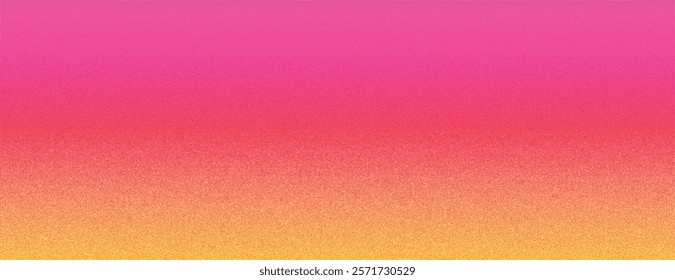 Gradient background with a vibrant pink to yellow transition. The background has a smooth, textured style with pink and yellow hues. Gradient background vector. Pink background.