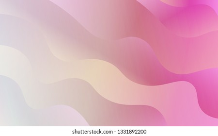 Gradient background. Background for Wallpaper, Web Design, Brochure, Visit Card. Vector wave pattern