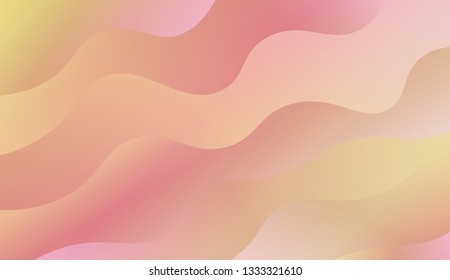 Gradient background. Background for Wallpaper, Web Design, Brochure, Visit Card. Vector wave pattern