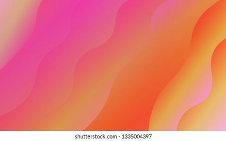 Gradient background. Background for Wallpaper, Web Design, Brochure, Visit Card. Vector wave pattern