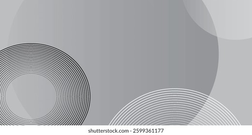 Gradient background from white to black, abstract background 
