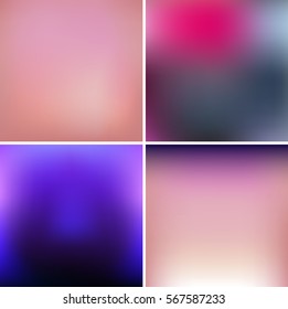 Gradient backgrounds mega bundle. Vector illustrations.