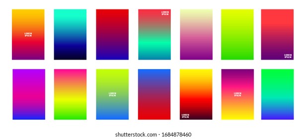 Gradient backgrounds and texture for mobile applications and smartphone screen. Warm color backdrop. pastel gradient colourful backgrounds. Modern display themes.