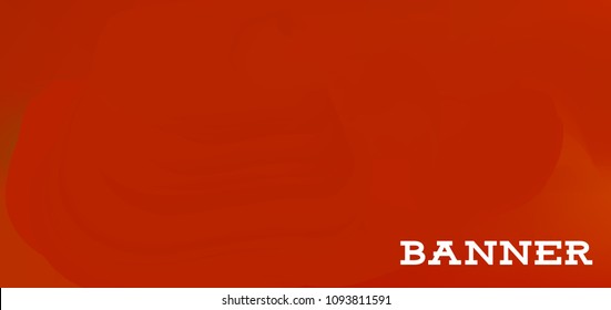 Gradient banner for social network and websites. Blank hanging mockup set. Graphic design for flyers, posters, sale announcements. Empty template. Vector illustration. Colorful horizontal banner.