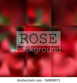 gradient beautiful blurry color background. Nature blurred vector background. rose red