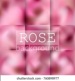 gradient beautiful blurry color background. Nature blurred vector background. rose pink