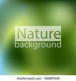 gradient beautiful blurry color background. Nature blurred vector background. leaves and sky