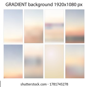gradient beige vector background  Set gradient background vectors for blog post  Linkedin banner  facebook cover  Instagram post  landing webpage  store  pastel color  pinkish  grey  soft tone 