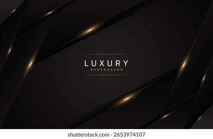Gradient black background with golden textures