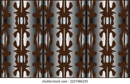 gradient black white background with dark brown pattern