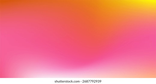 gradient blending pinks, oranges, and yellows. Ideal as a background for posters, banners, websites, or social media