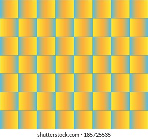 Gradient blocks pattern, background for a tile. Vector illustration.