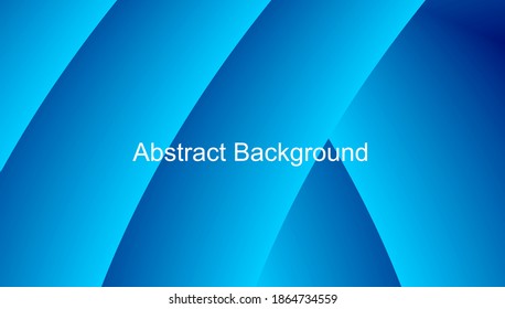 gradient blue 3d curves geometric background vector design forming a dark and light space like a stack of folds for a wallpaper and business brochure