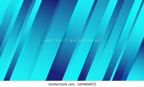 Gradient blue absract polygonal background. Vector background. Eps10