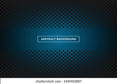 gradient blue abstract backgound with black halftone vector.eps10
