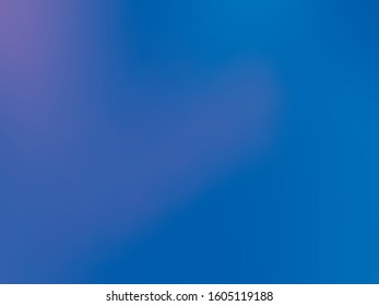 Gradient blue abstract background. Blurred colors, abstract pattern. Blue-pink fluid shapes for Web and Mobile Applications, social media, modern decoration Vector illustration