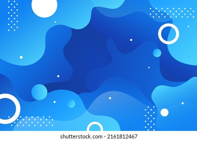 fondo abstracto azul gradiente con formas geométricas