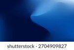 Gradient blue abstract background with soft curve and smooth lighting. Sophisticated abstract mesh blur backdrop