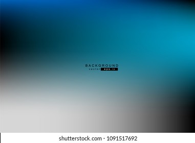 Gradient Blue abstract background. Vector illustration