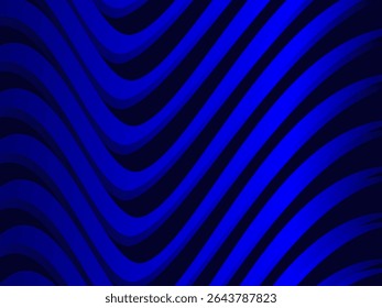 Gradient blue abstract pattern on dark blue background, Perfect for certificate, banner, business card, flyer, advertisement, etc.