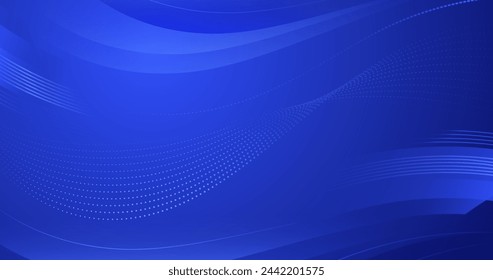 Gradient blue abstract technology background vector design in eps 10