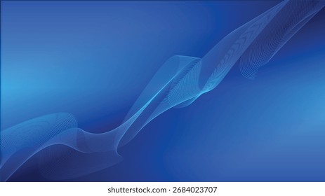 Gradient blue background abstract design