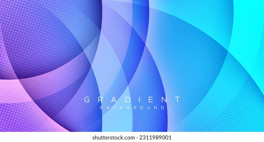 Gradient blue background with abstract polygonal style modern corporate concept template vector perfect for presentation slide templates any industry from business or marketing