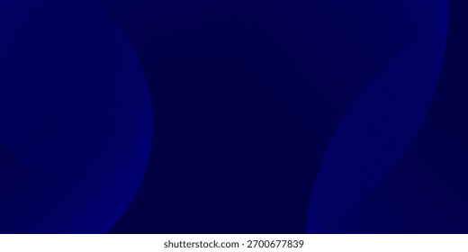 Fondo azul degradado con círculo . Diseño moderno de moda en Ilustración vectorial