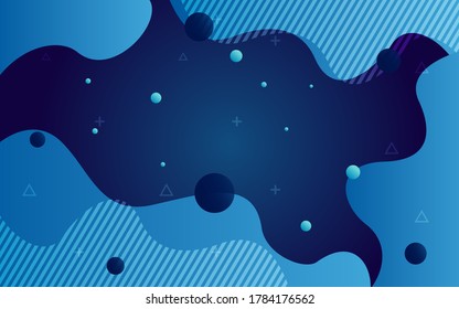 gradient blue background liquid effect