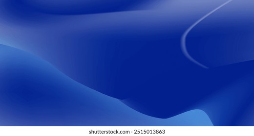 Gradient blue background vector design Blue-green gradient studio room, abstract background pattern, walls and floor reflect neon lights, dark tone