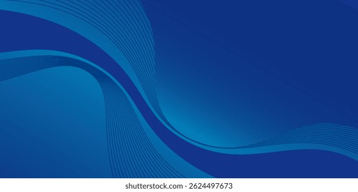 Gradient blue background vector design