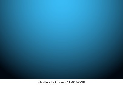 Gradient Blue Background. Vector illustration.