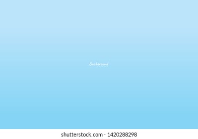 Gradient Blue Background. - Vector illustration