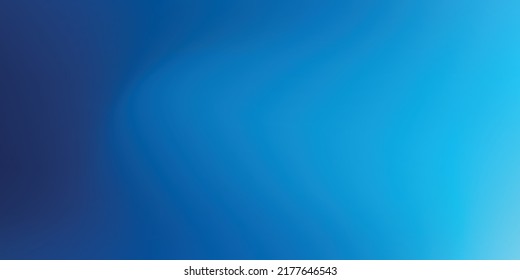 Gradient blue background. Vector light color texture with blur effect pattern. Abstract illustration graphic bright wallpaper. Artistic soft shine blurry. Design for landing pages. EPS 10.