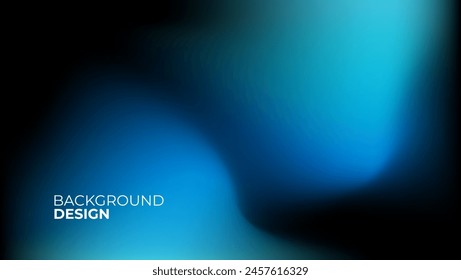 gradient blue and black background. blue blurred wallpaper design