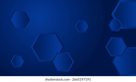 Gradient in blue color background