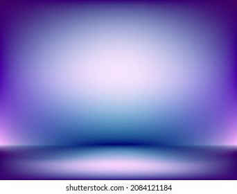 fondo de color azul degradado con efecto de brillo. ilustración vectorial