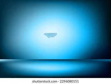 Farbverlauf-blauer Hintergrund. Vektorgrafik