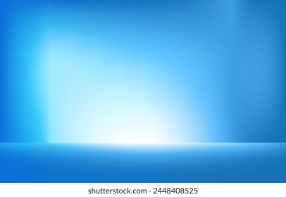 gradient blue color background. vector illustration