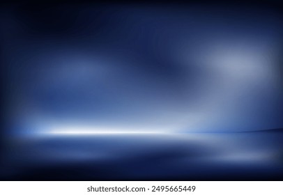 gradient blue color. vector illustration