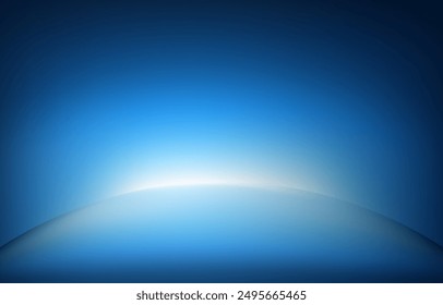 gradient blue color. vector illustration